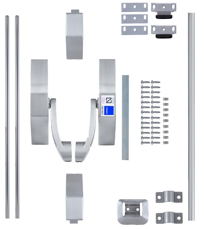 Замок TESA для евакуаційного виходу накладний 1930908 2 Locking II 900мм 8x8мм