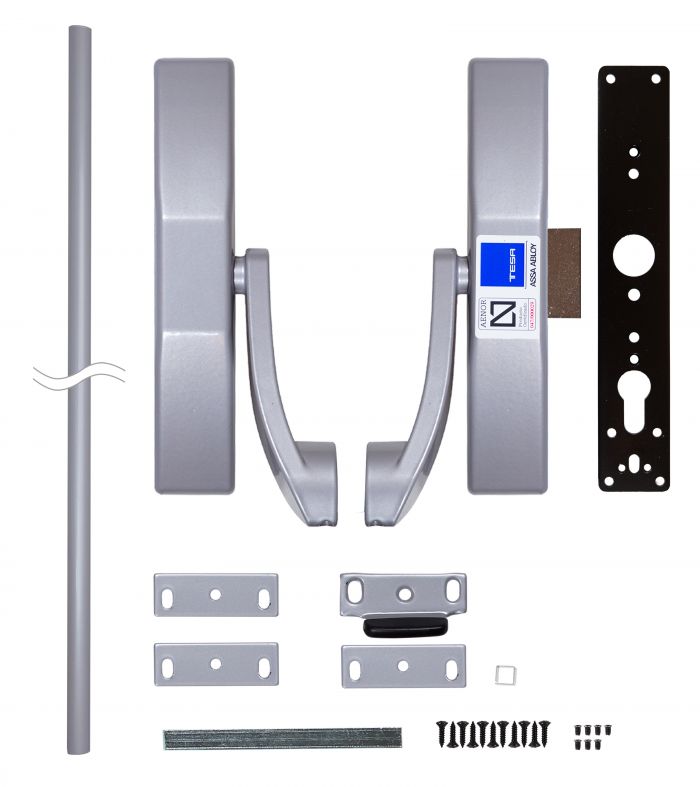 Замок TESA для евакуаційного виходу накладний 1910908 1 Locking PP 900мм 8x8мм