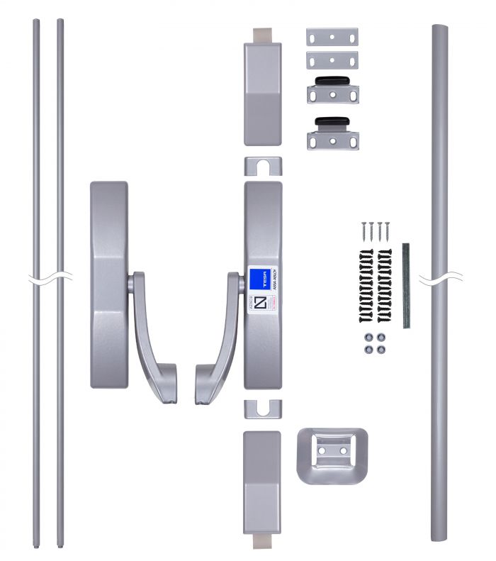 Замок TESA для евакуаційного виходу накладний 1930908 2 Locking PP 900мм 8x8мм P